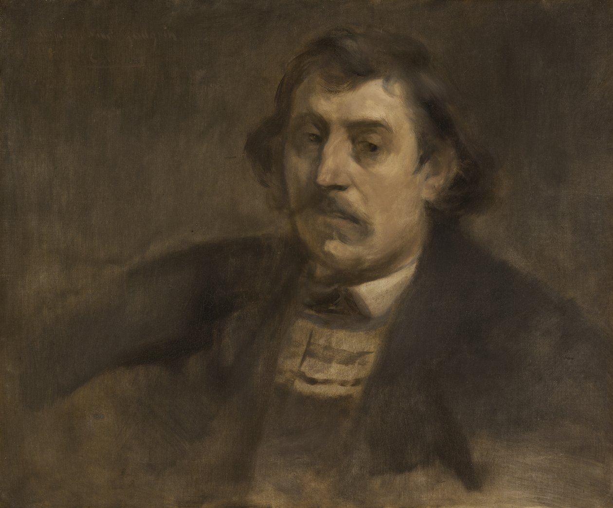 Retrato de Paul Gauguin de Eugène Carrière