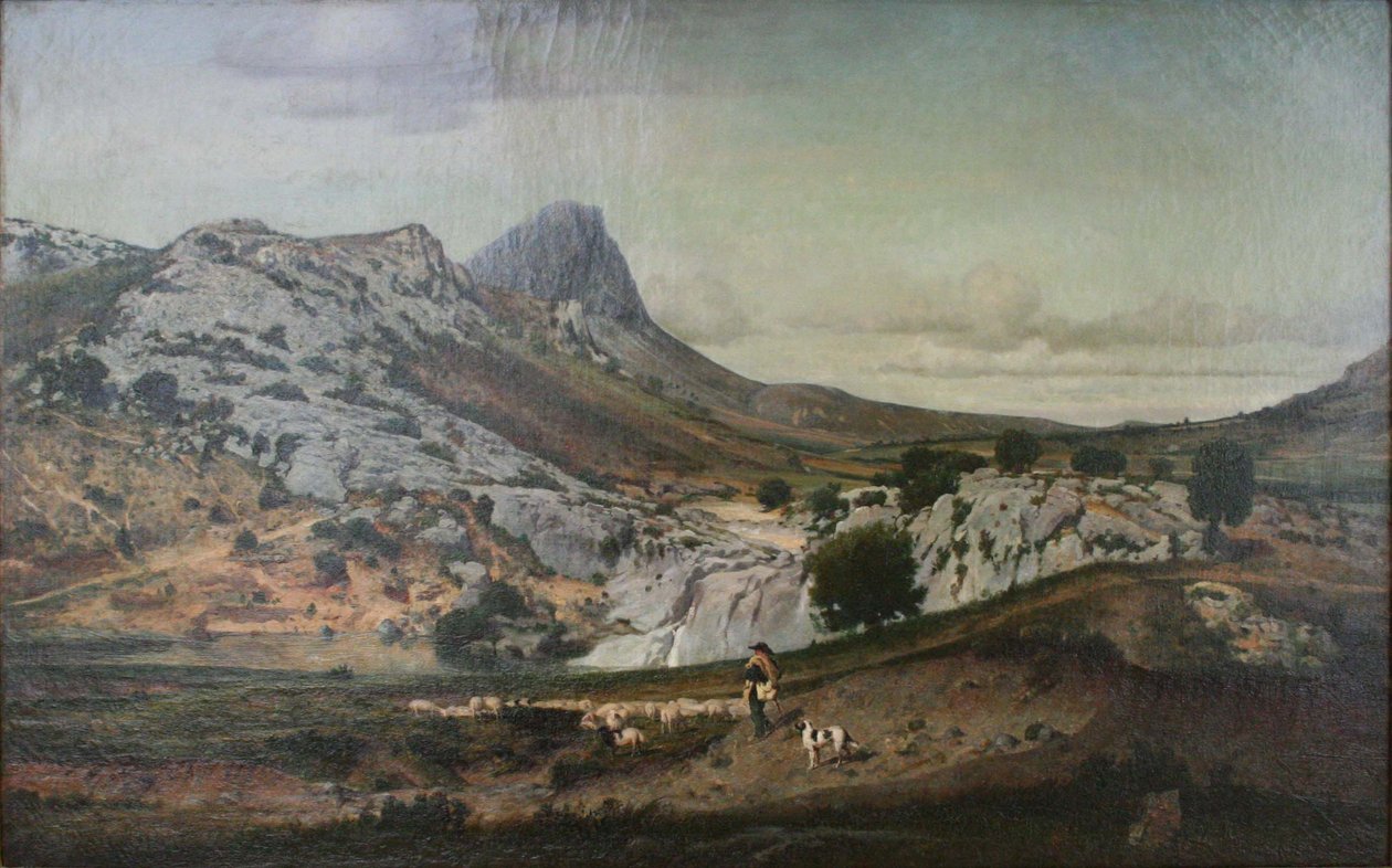 Las garrigas de Pic Saint-Loup de Eugene Castelnau