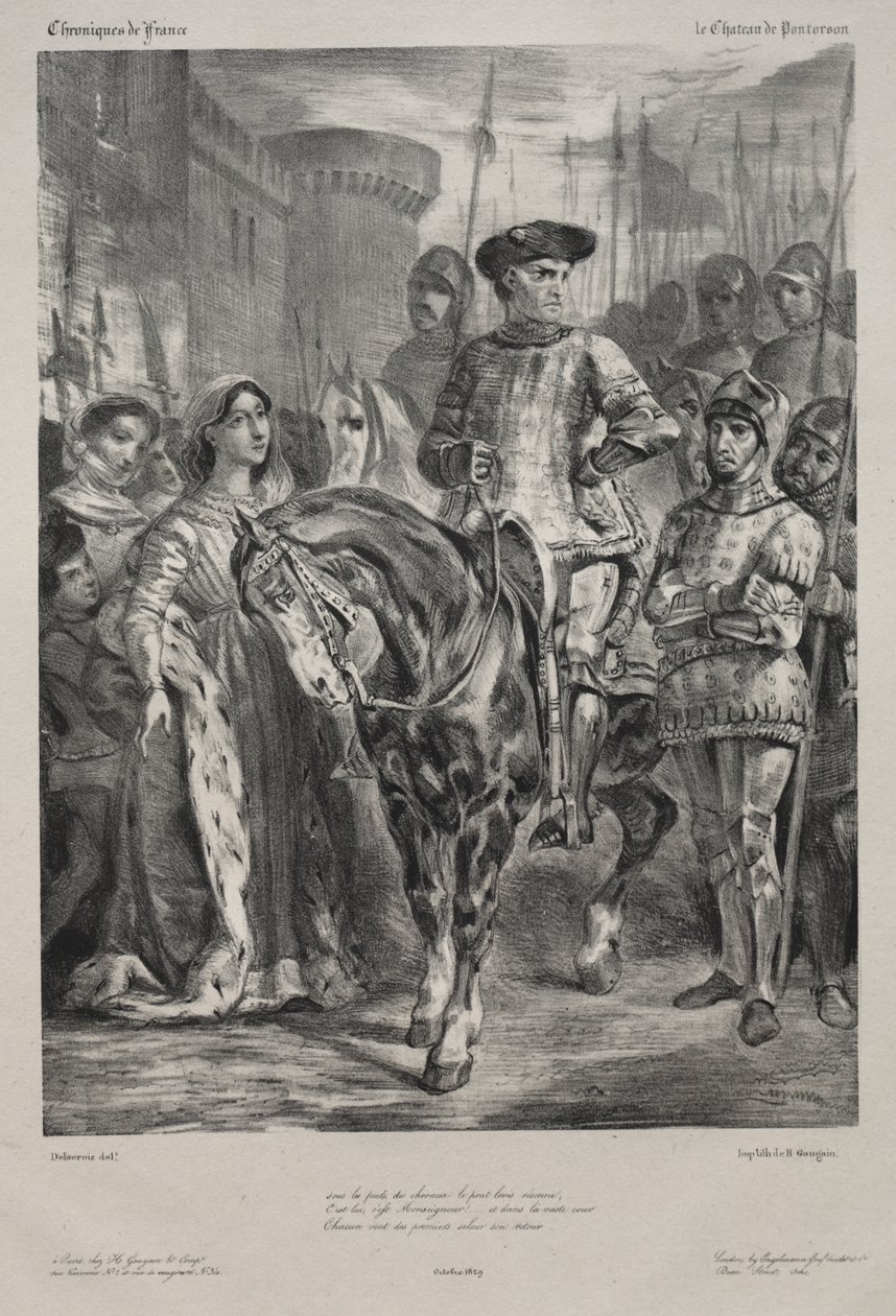 Duguesclin de Eugène Delacroix