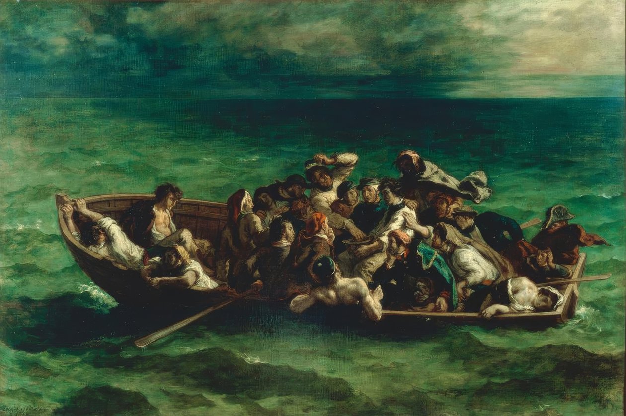 El naufragio de Don Juan de Ferdinand Victor Eugene Delacroix