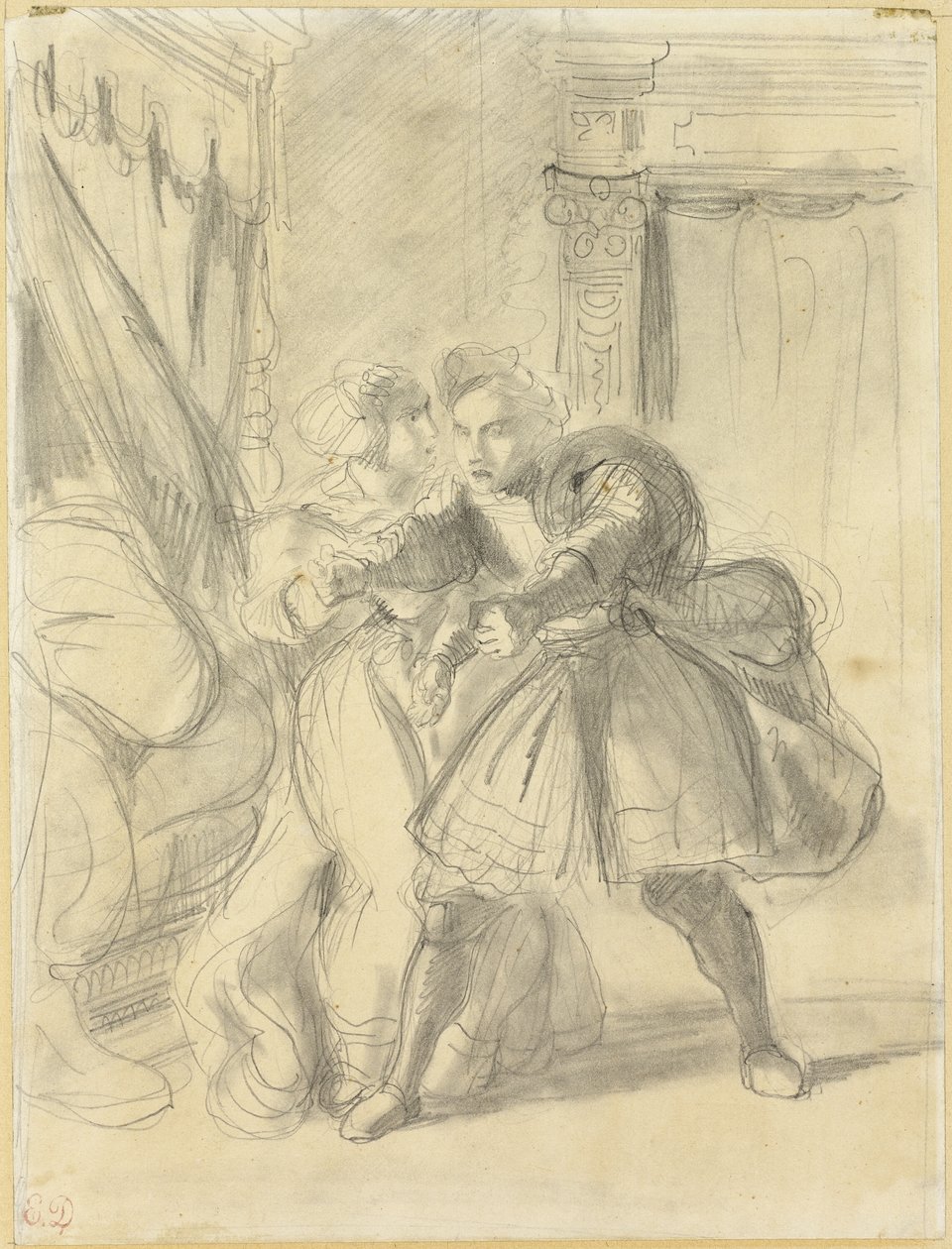 Estudio de Eugène Delacroix