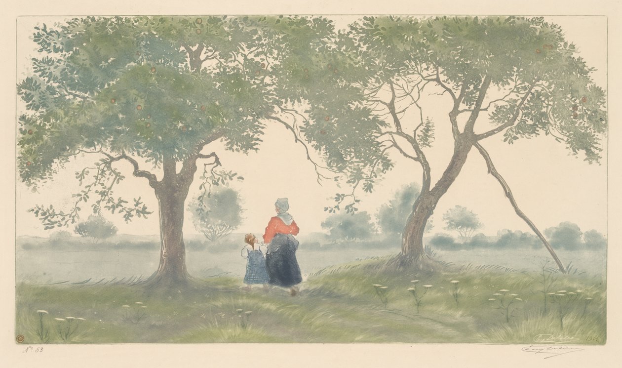 Los manzanos de Eugène Delâtre