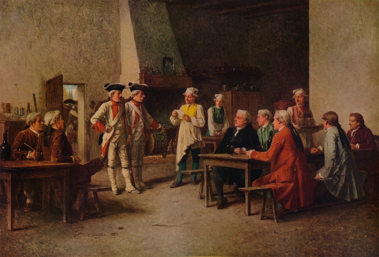 Alojamiento, 1883 de Benjamin Eugene Fichel