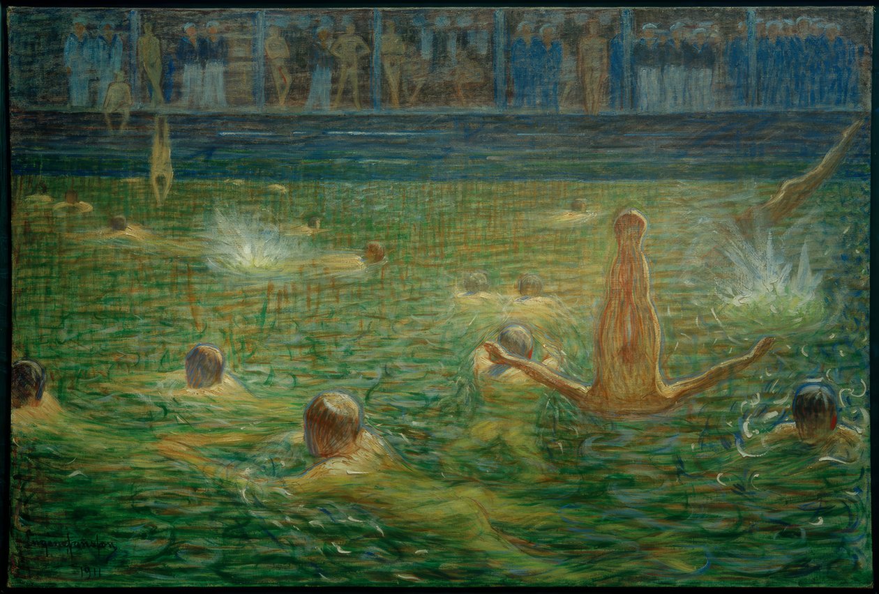 Baño frío de Eugène Jansson