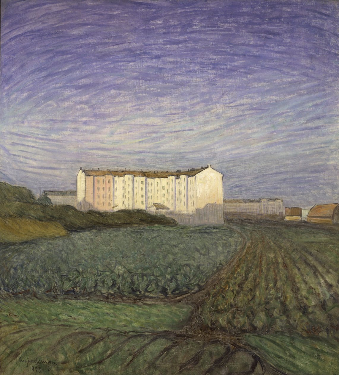 Las afueras de la ciudad de Eugène Jansson