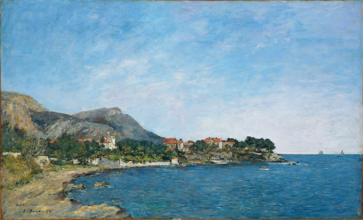 Beaulieu: La bahía de Fourmis de Eugene Louis Boudin