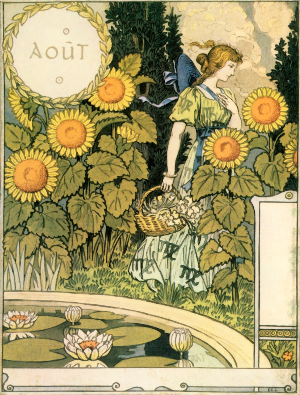 Agosto, 1896 de Eugene Grasset