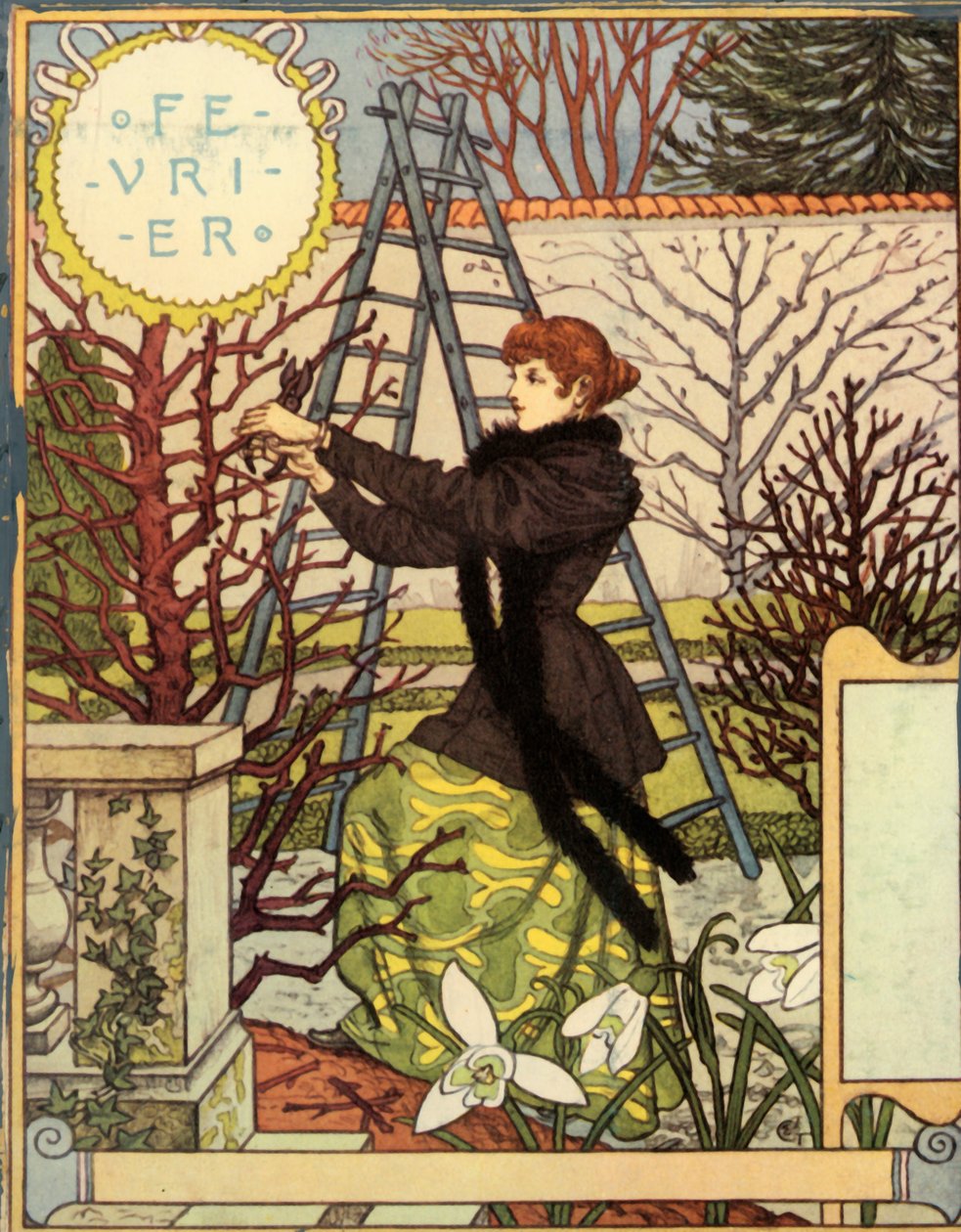 Febrero, 1896 de Eugene Grasset