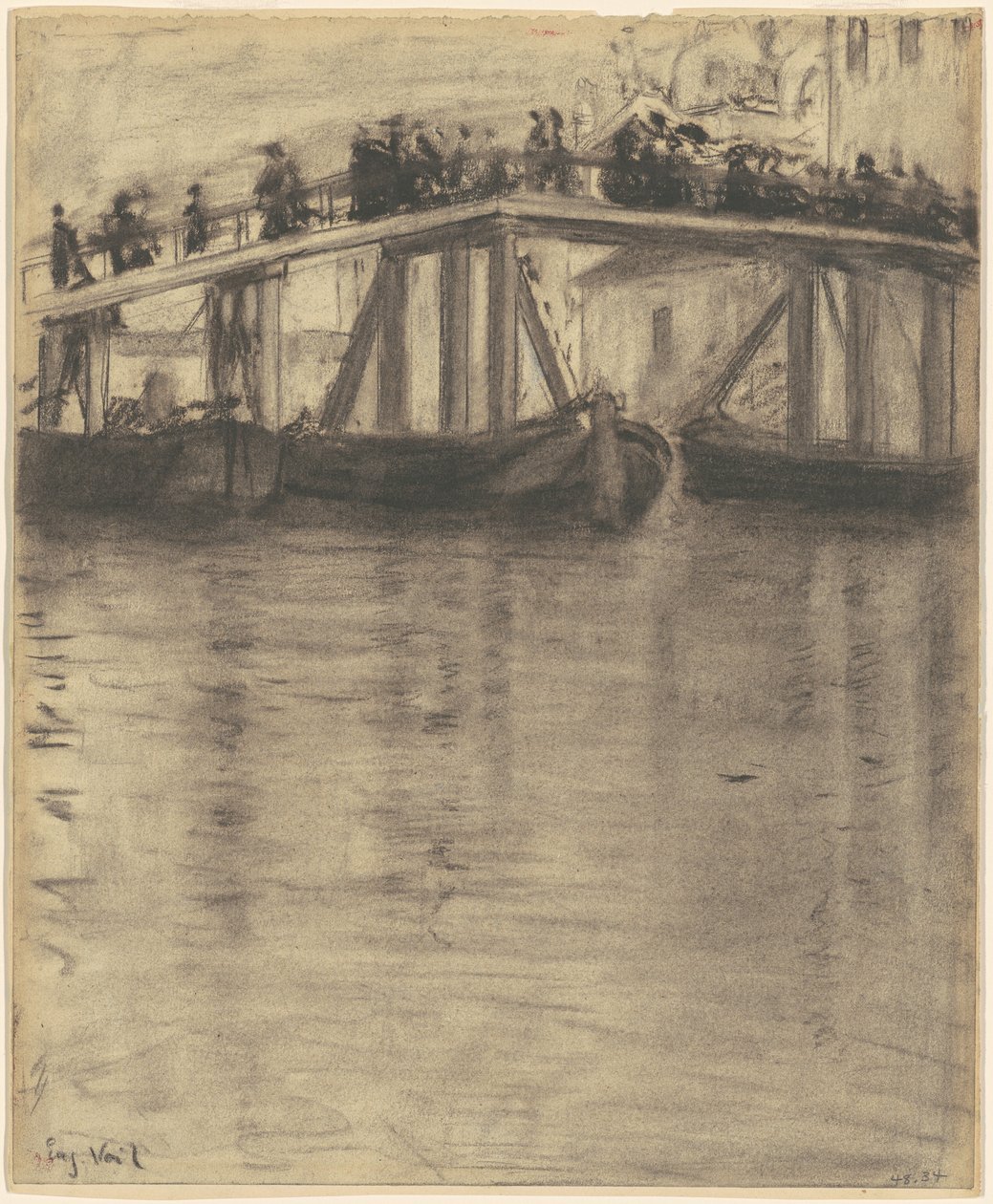 Puente veneciano de Eugène Vail