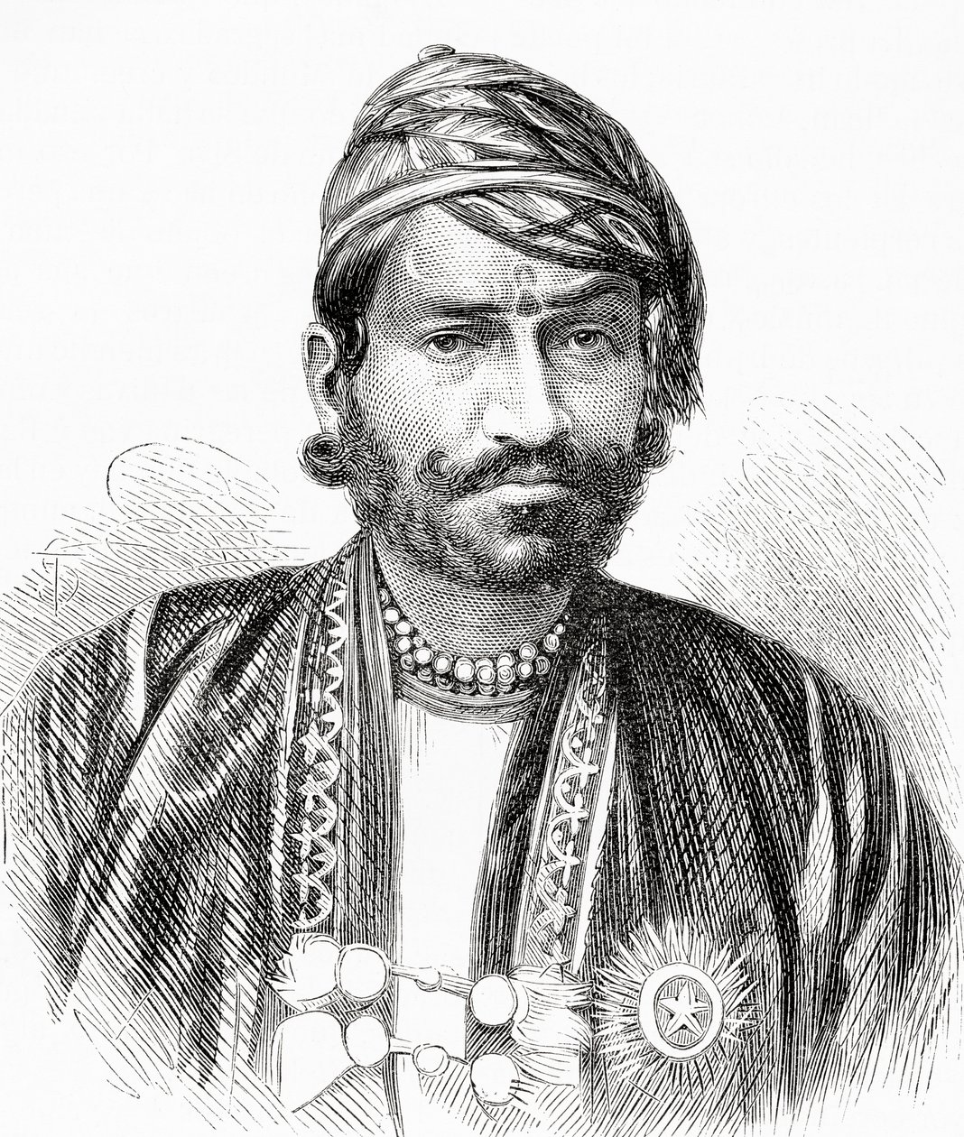 Maharajá Sawai Ram Singh II, Maharajá de Jaipur, de 