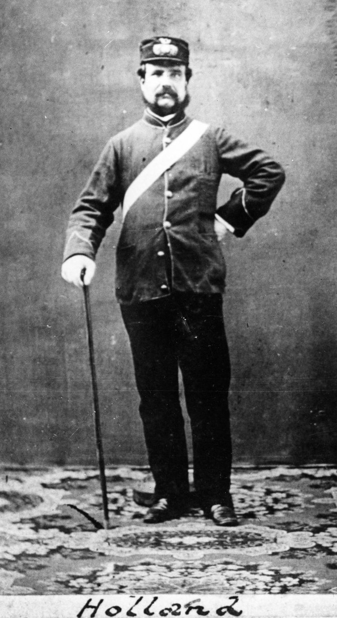 Capitán Holland, c.1860 de European Photographer