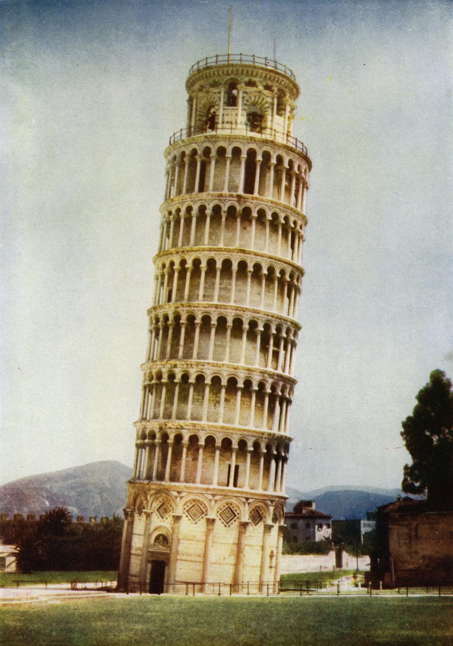 Torre inclinada de Pisa de European Photographer