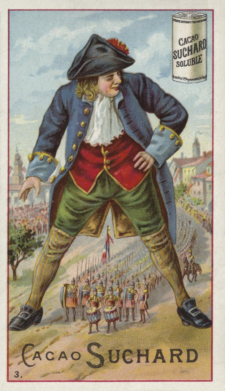 Gulliver con el ejército de Liliput de European School