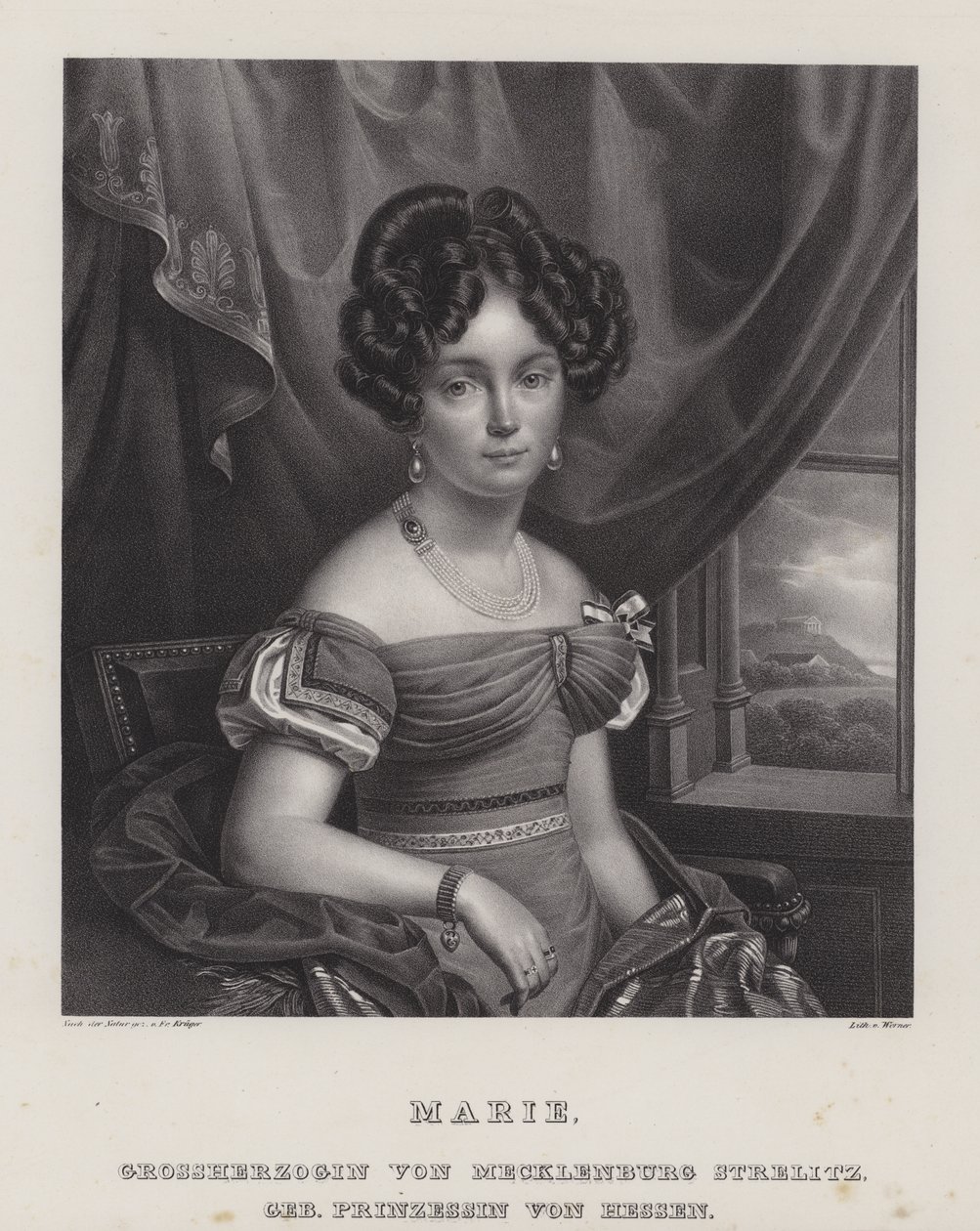 Marie, Gran Duquesa de Mecklenburg-Strelitz de European School