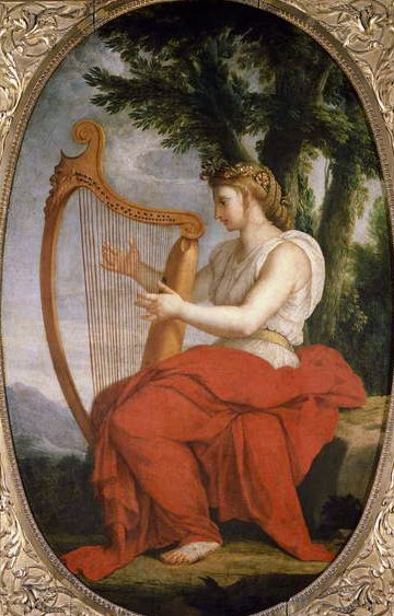 Calíope, c.1650-52 de Eustache Le Sueur