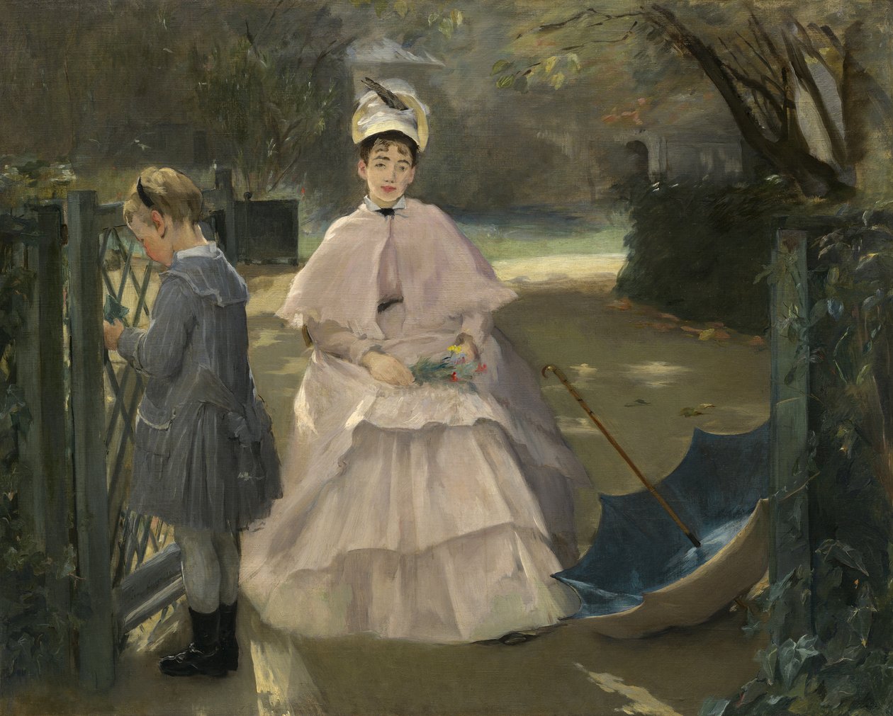 Niñera y niño de Eva Gonzalès