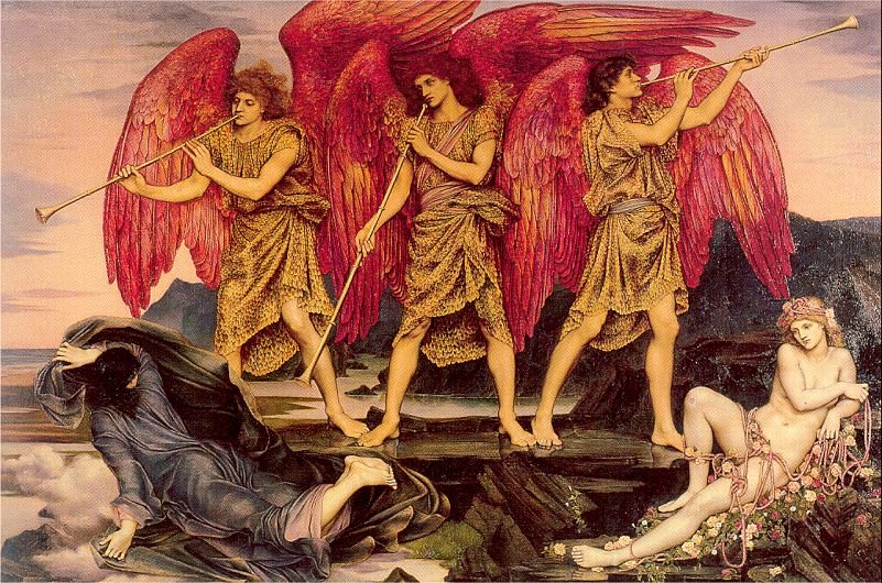 Aurora Triumphans también conocida como Amanecer de Evelyn De Morgan