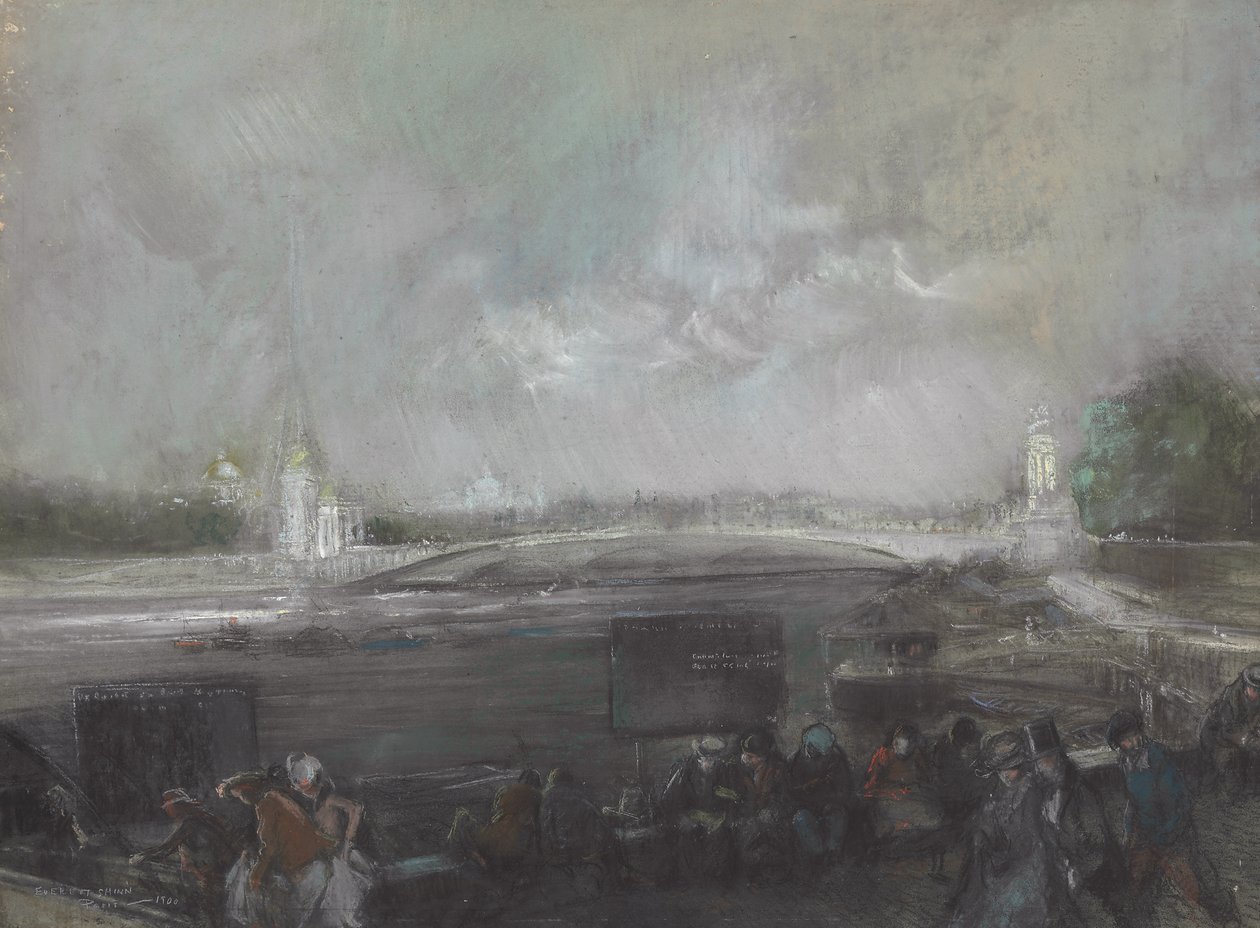 Puente Alejandro, París de Everett Shinn