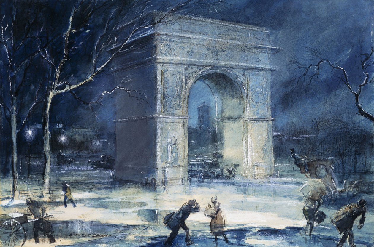 El Arco, Washington Square de Everett Shinn