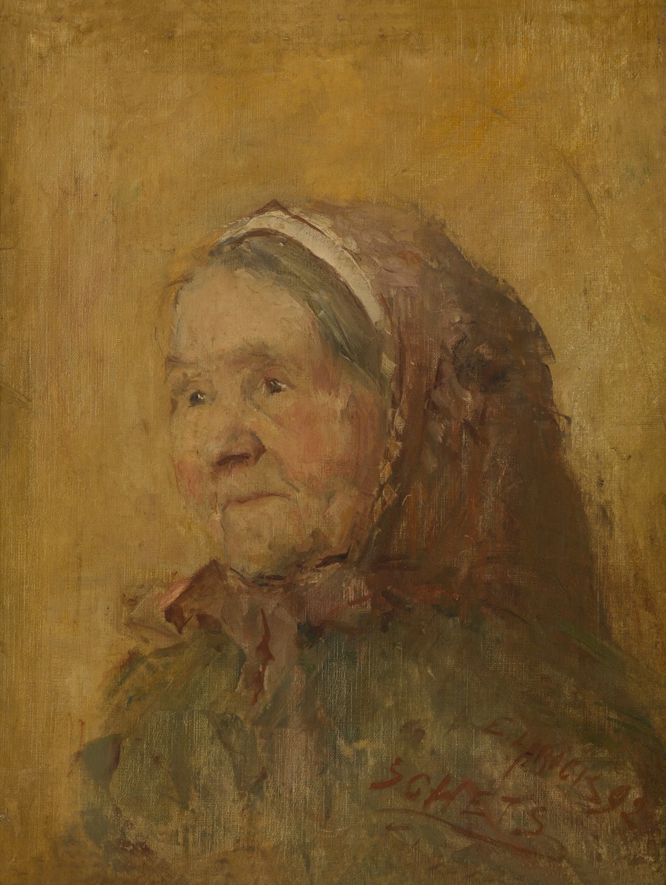 Mujer anciana de Evert Larock