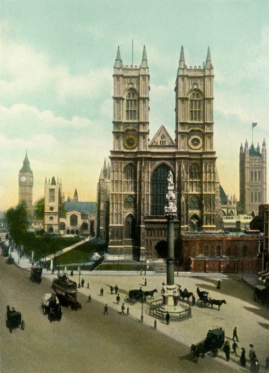 Abadía de Westminster, c. 1900s de Eyre and Spottiswoode
