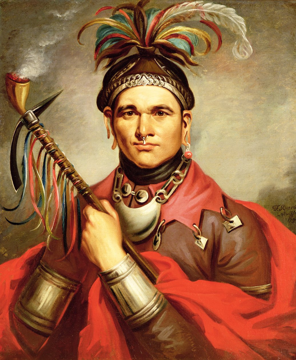 Retrato de Ki-on-twog-ky, 1796 de F. Bartoli