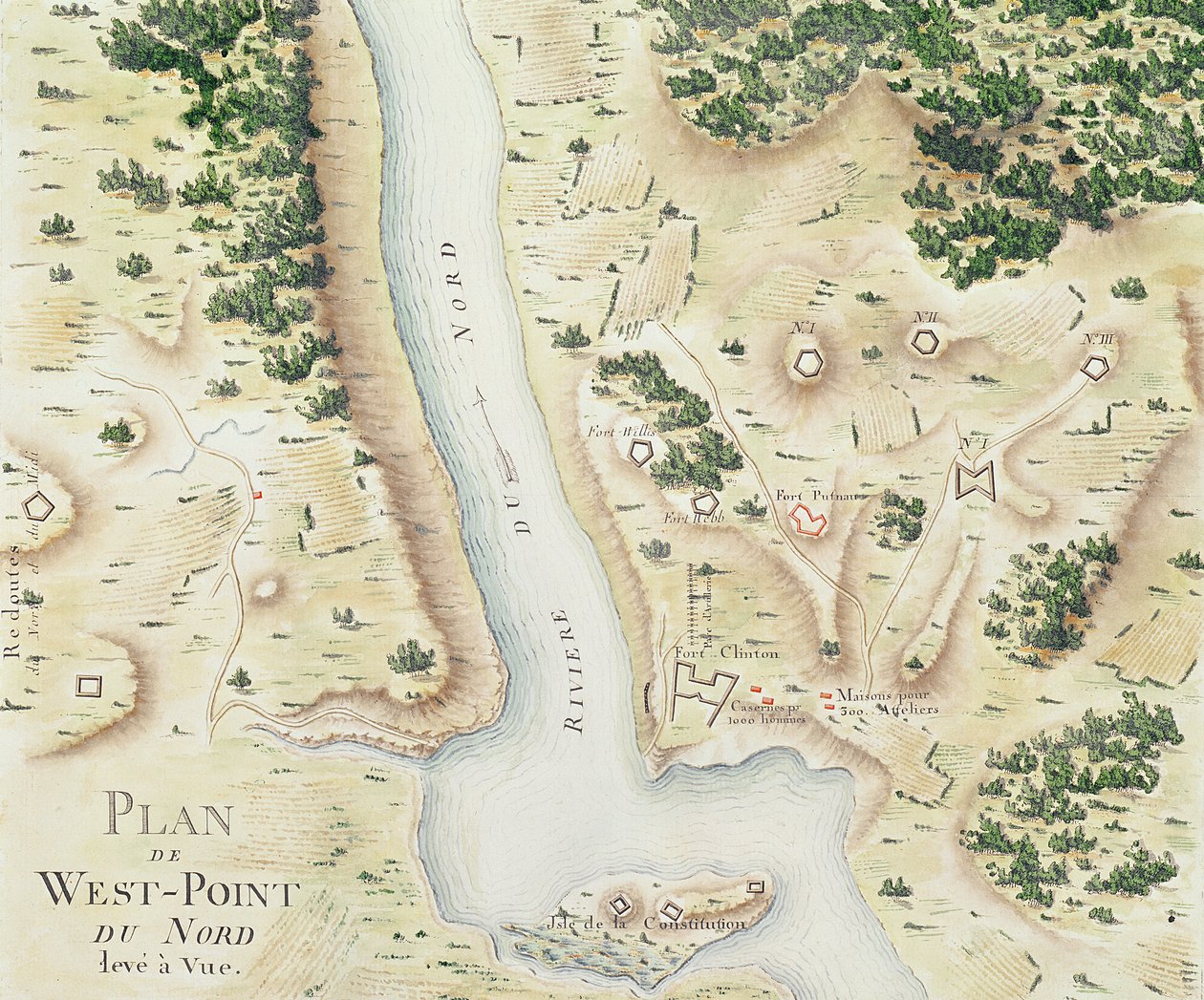 Mapa de North West-Point, Virginia, de 