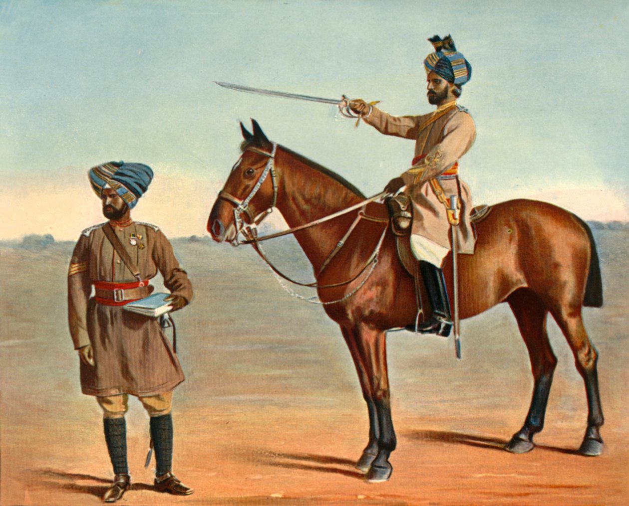 El Caballo de la India Central, 1901 de F. Bremner