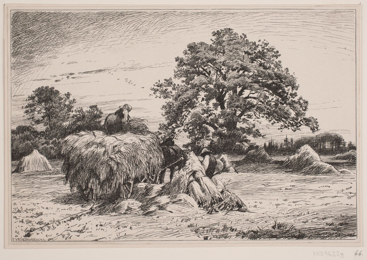 Paisaje otoñal de F. Hendriksen