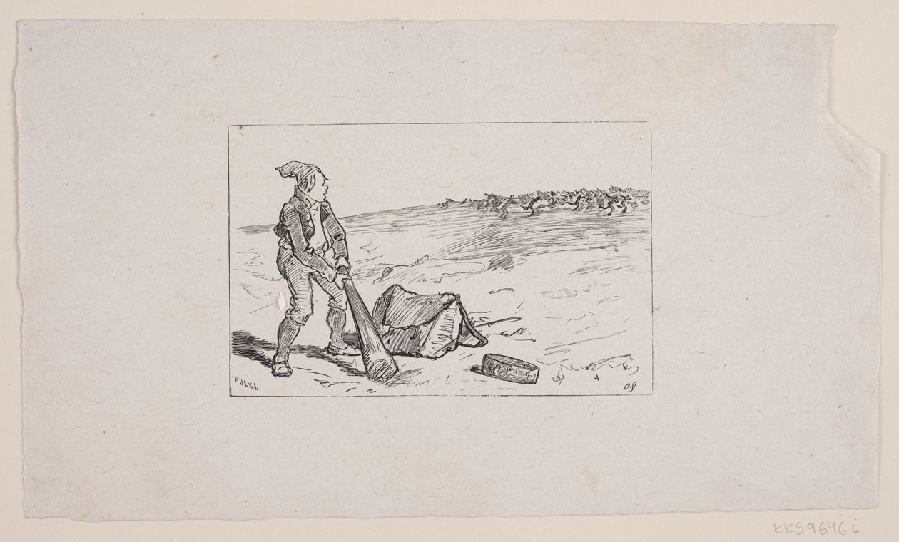 Ilustración para Cuento de F. Hendriksen