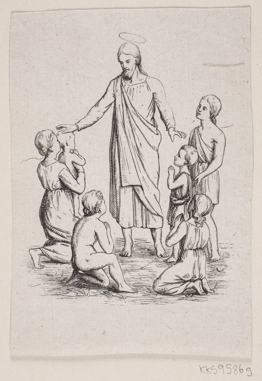 Cristo y los niños de F. Hendriksen