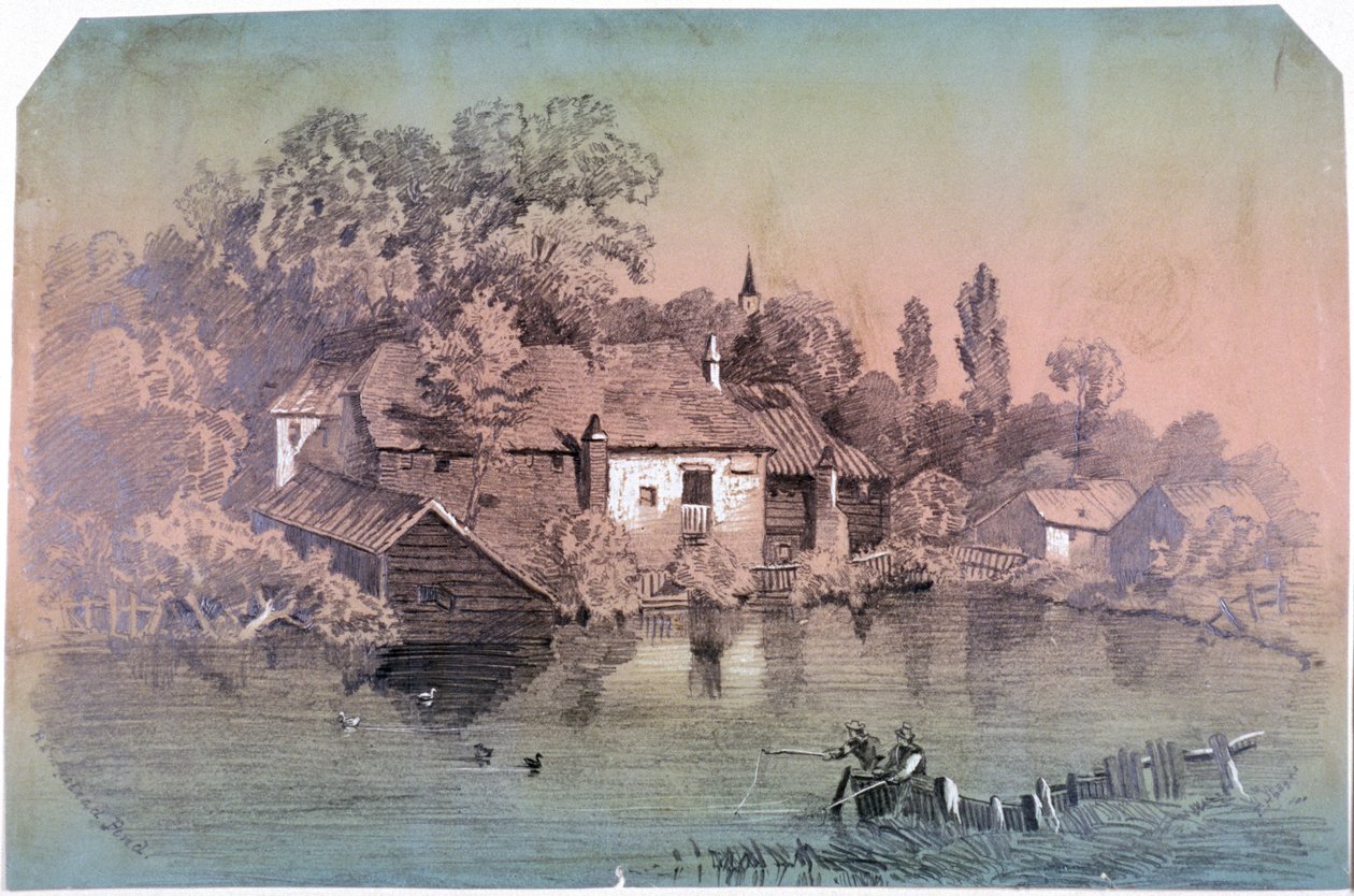 Hampstead Heath, Hampstead, Londres de F Hodges