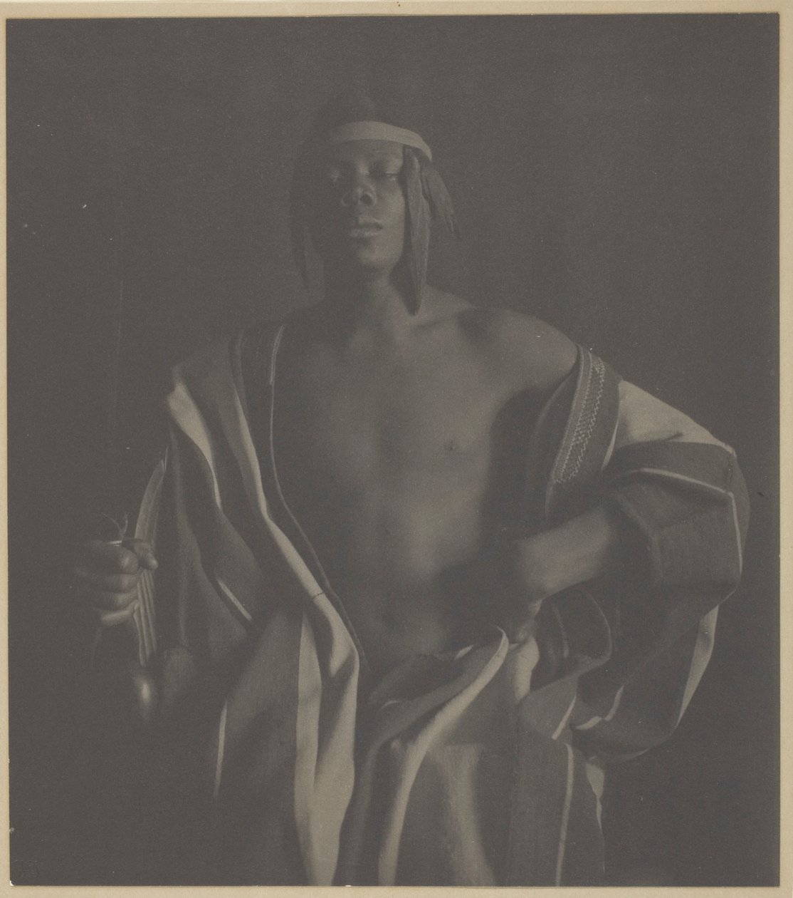 Un jefe etíope de F. Holland Day