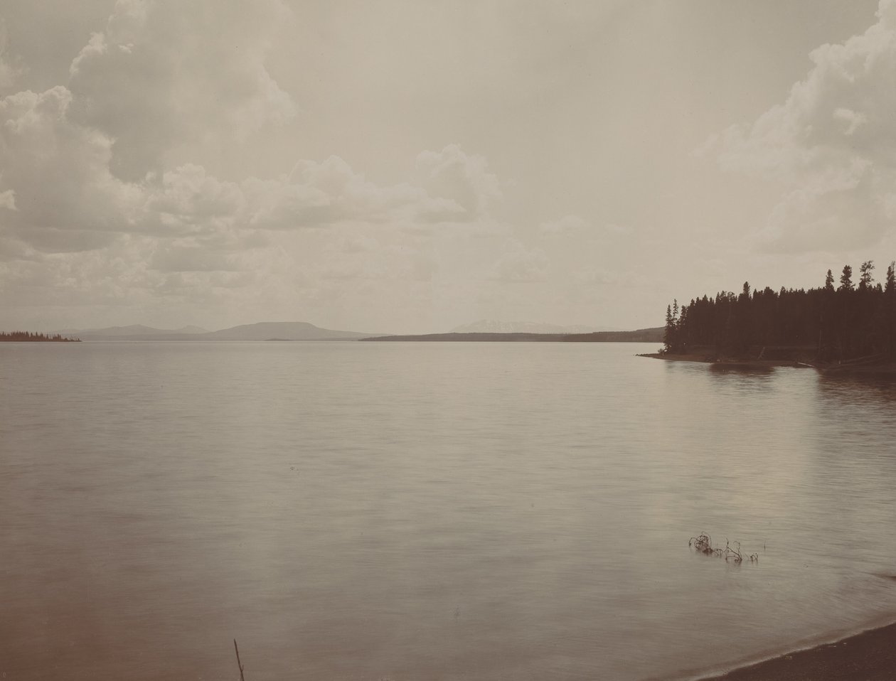 Lago Yellowstone, 1880s de F. Jay Haynes