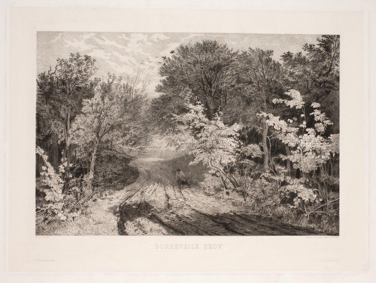 Bosque de Borrevejle de F. Larsen
