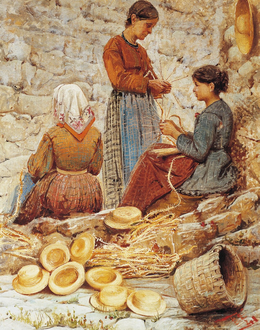Trenzas de paja toscana (Trecciaiole) de Fabio Fabbi