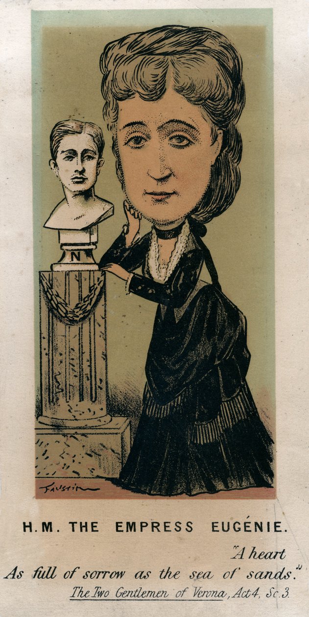 Su Majestad la Emperatriz Eugenia, c1879 de Faustin