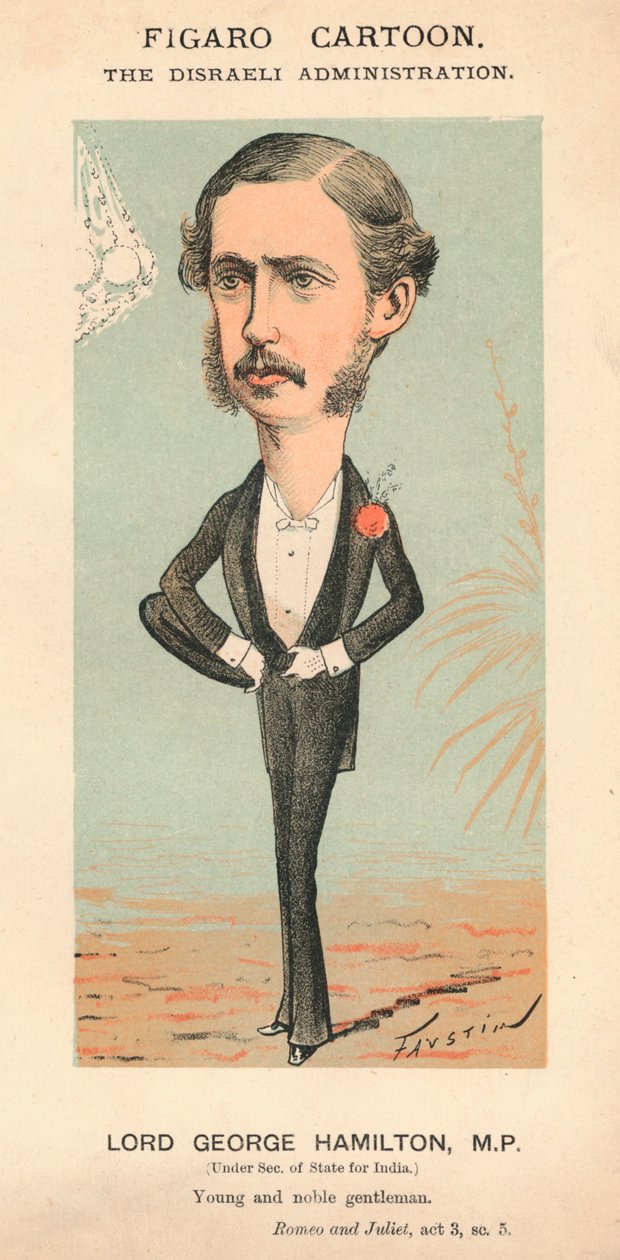 Lord George Hamilton, M.P., c1870 de Faustin