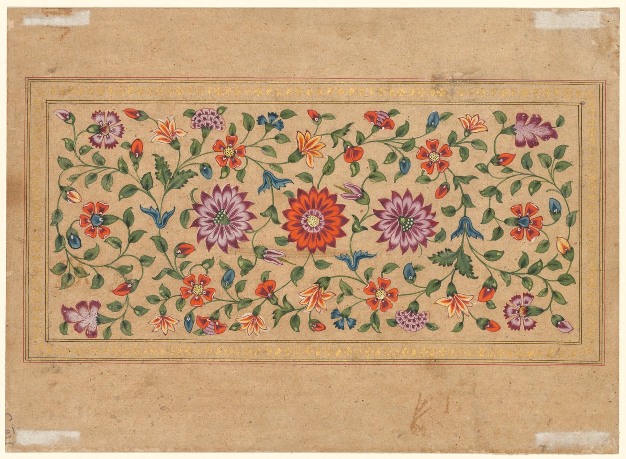 Enredaderas florales, 1755 de Fayzullah