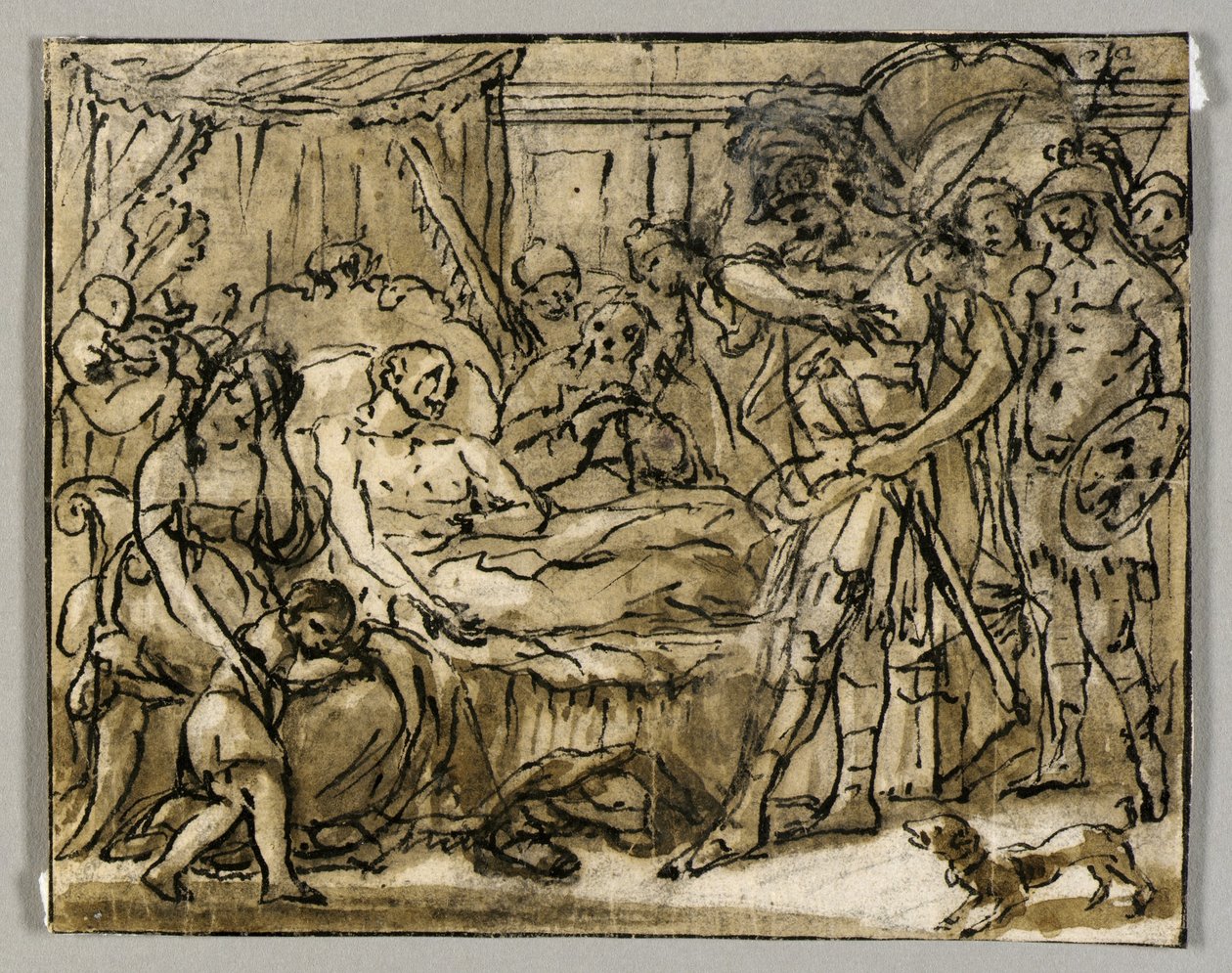 Dibujo de Fedele Fischetti