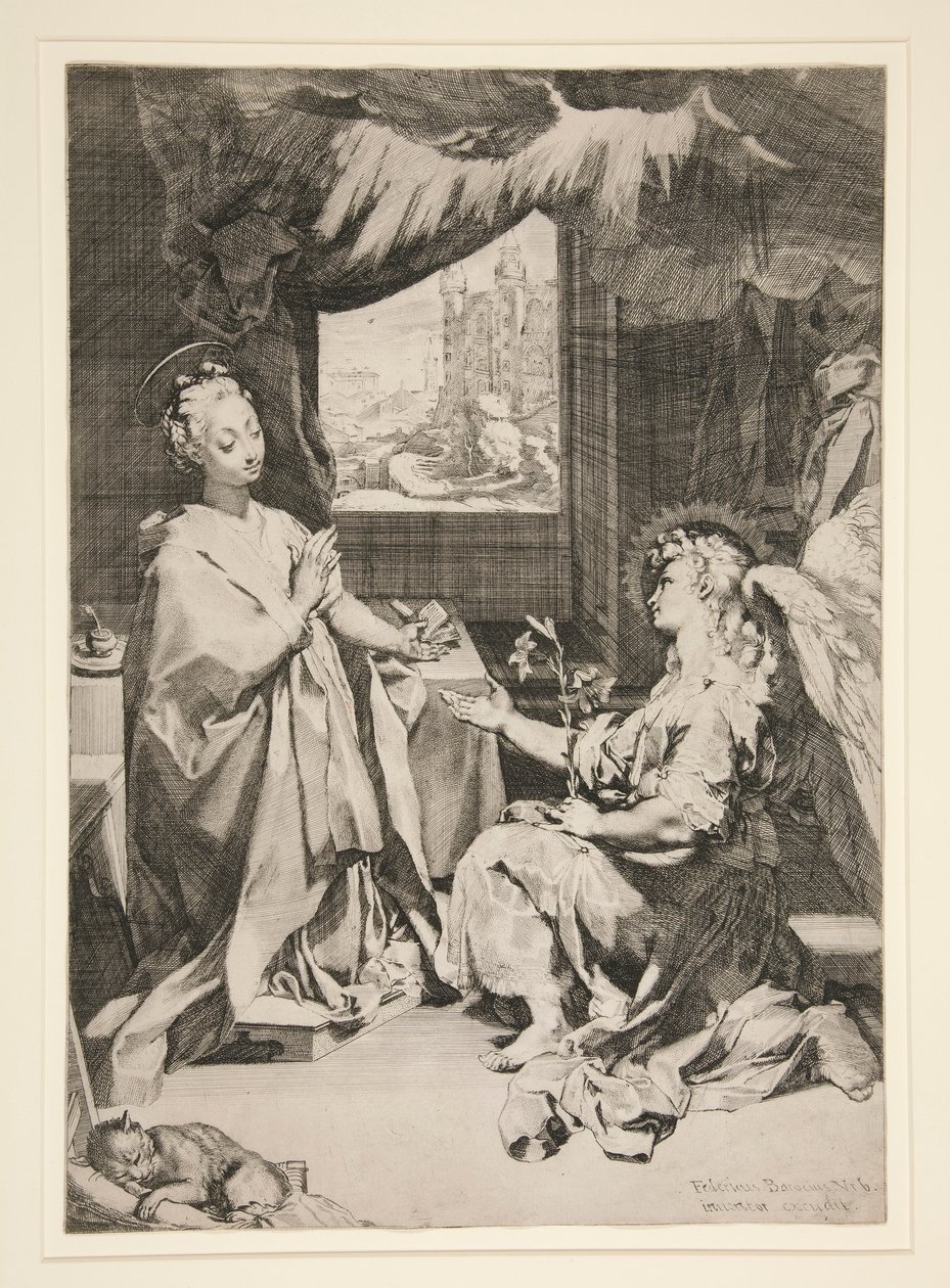 La Anunciación de Federico Barocci