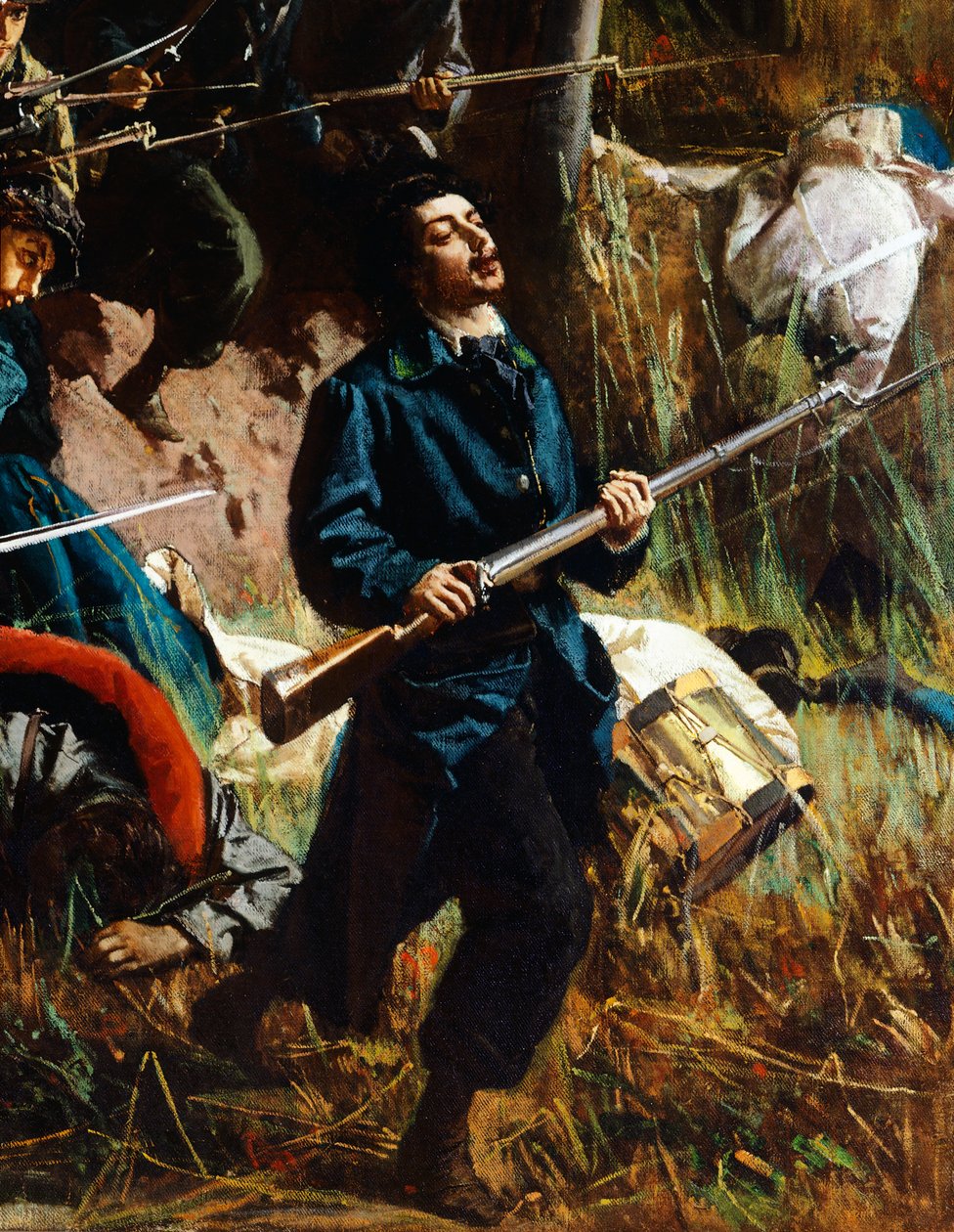 La batalla de Varese de Federico Faruffini