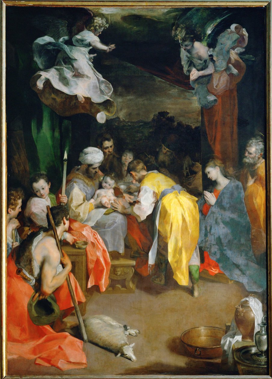 La circuncisión ... de Federico Fiori Barocci or Baroccio