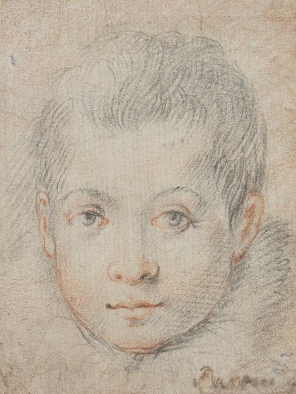 cabeza de un niño de Federico Zuccaro