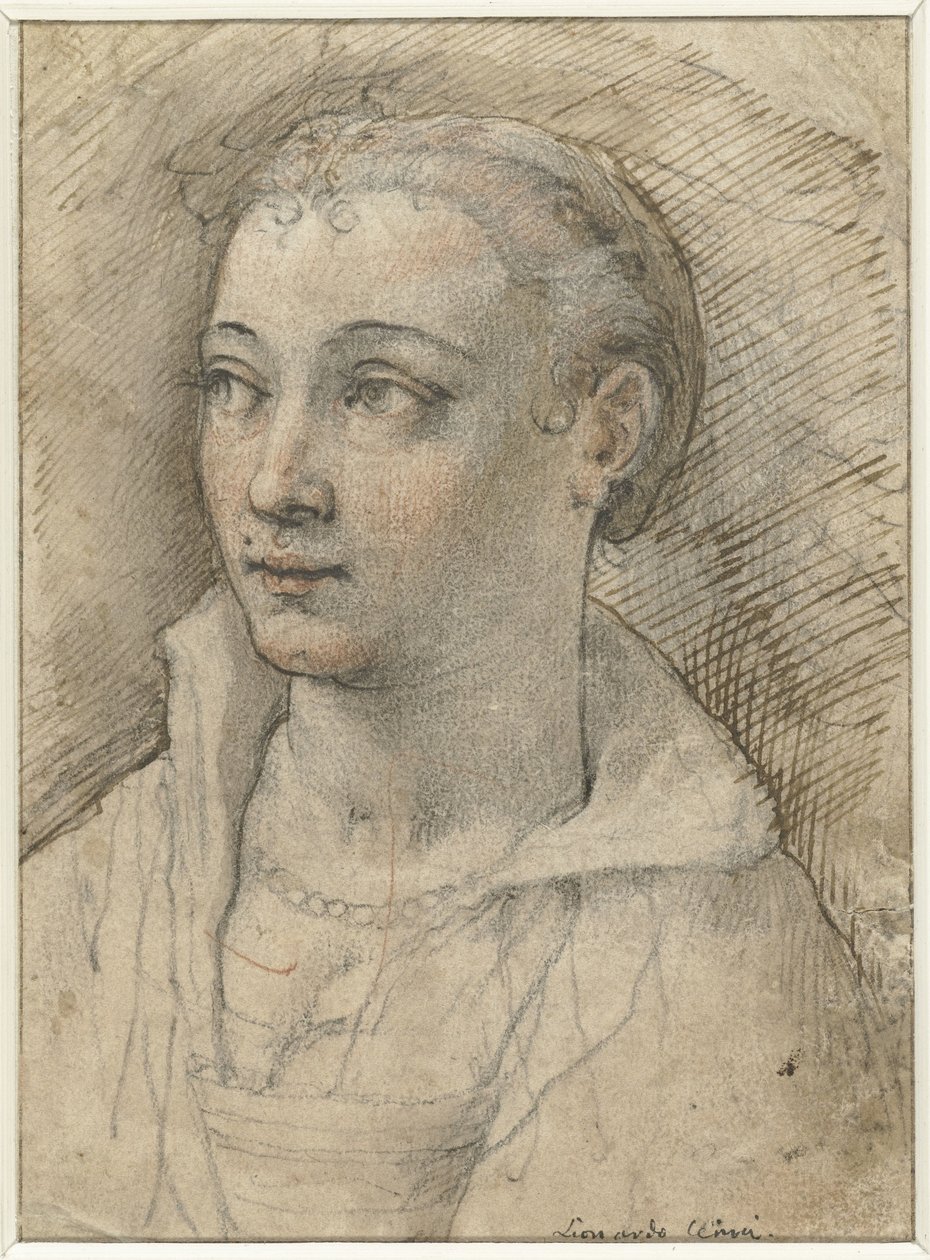 Retrato de mujer desconocida de Federico Zuccaro
