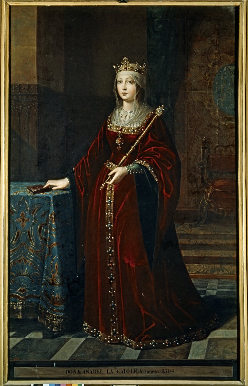 ISABEL I "La Católica"(1451-1504). de Federico de Madrazo y Kuntz