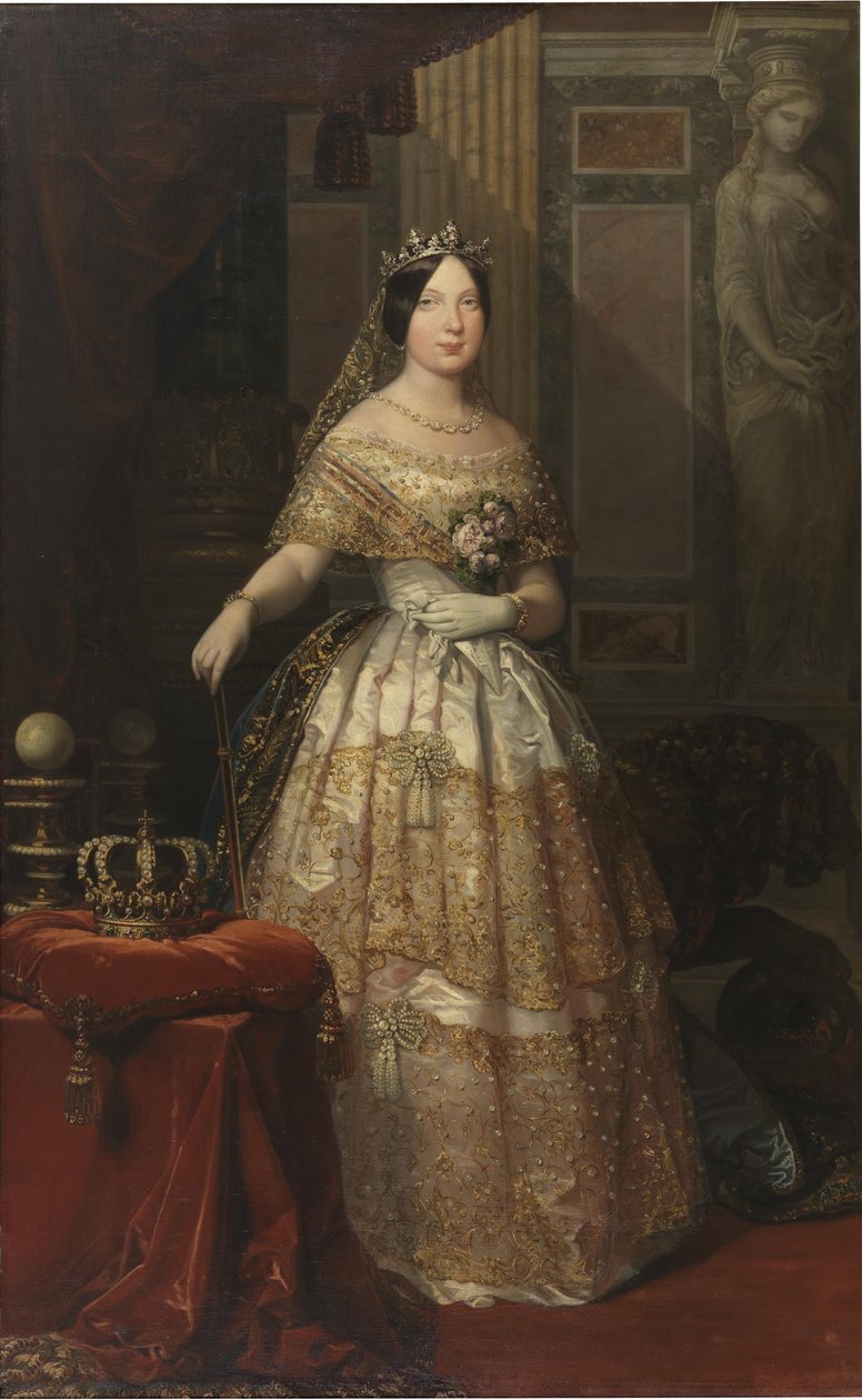 Español: Isabel II de Federico de Madrazo y Kuntz