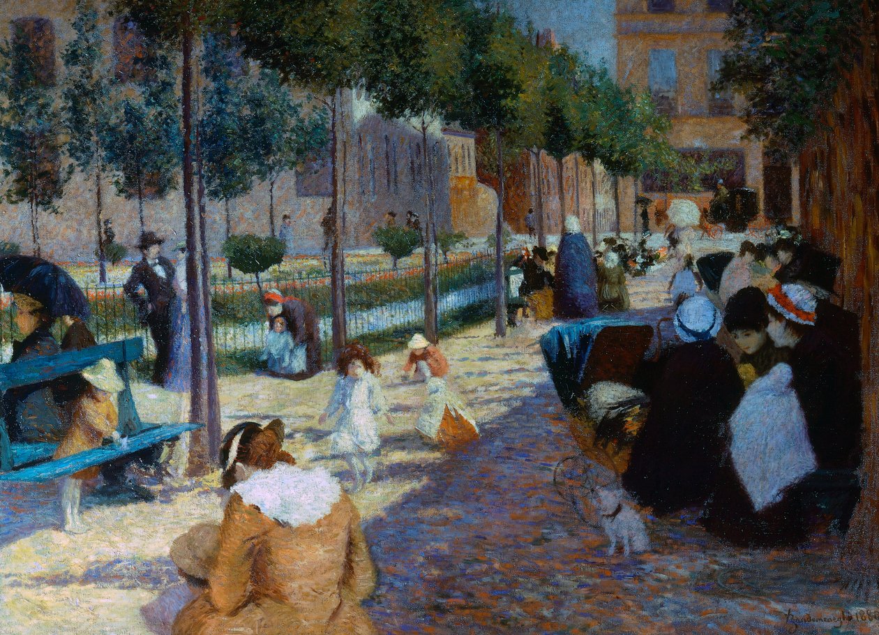 Plaza de Anvers de Federigo Zandomeneghi