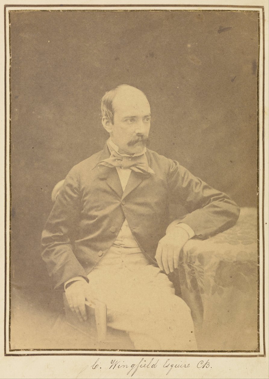 C. Wingfield, Esquire, C.B. de Felice Beato