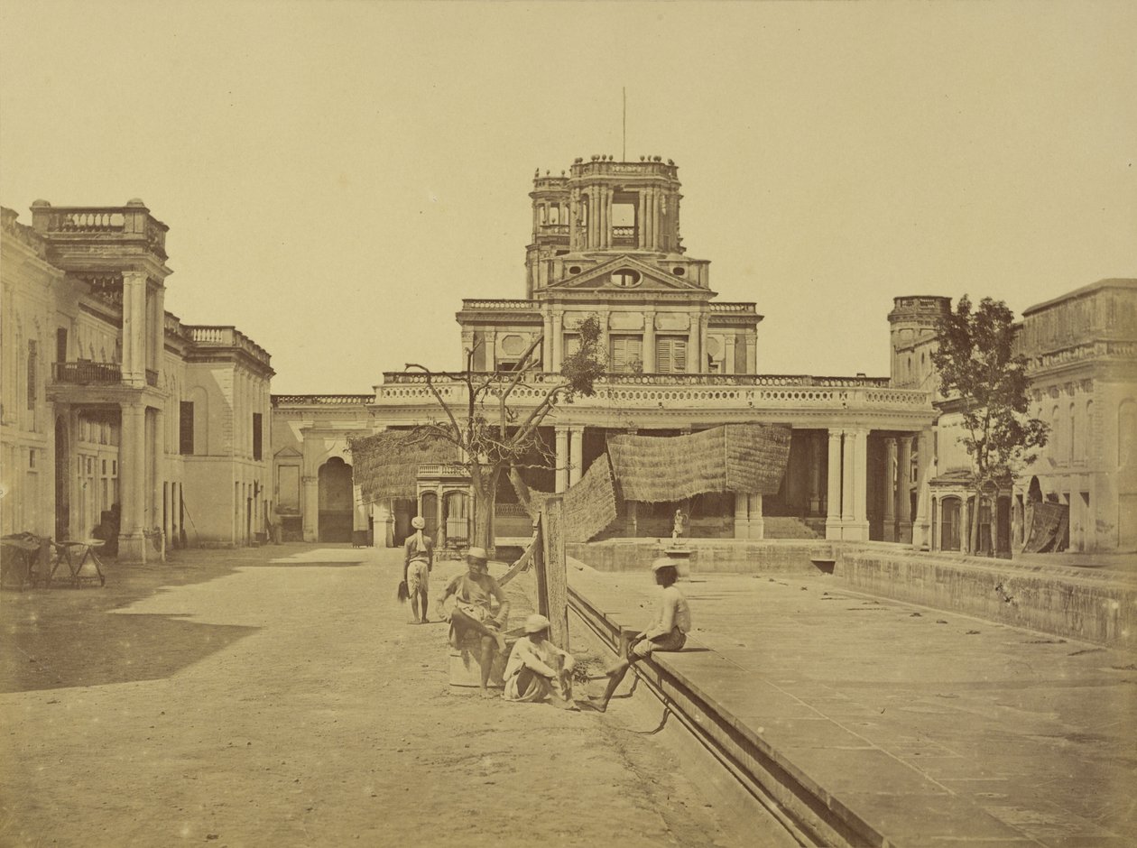 [Interior del Ferad Buksh] de Felice Beato